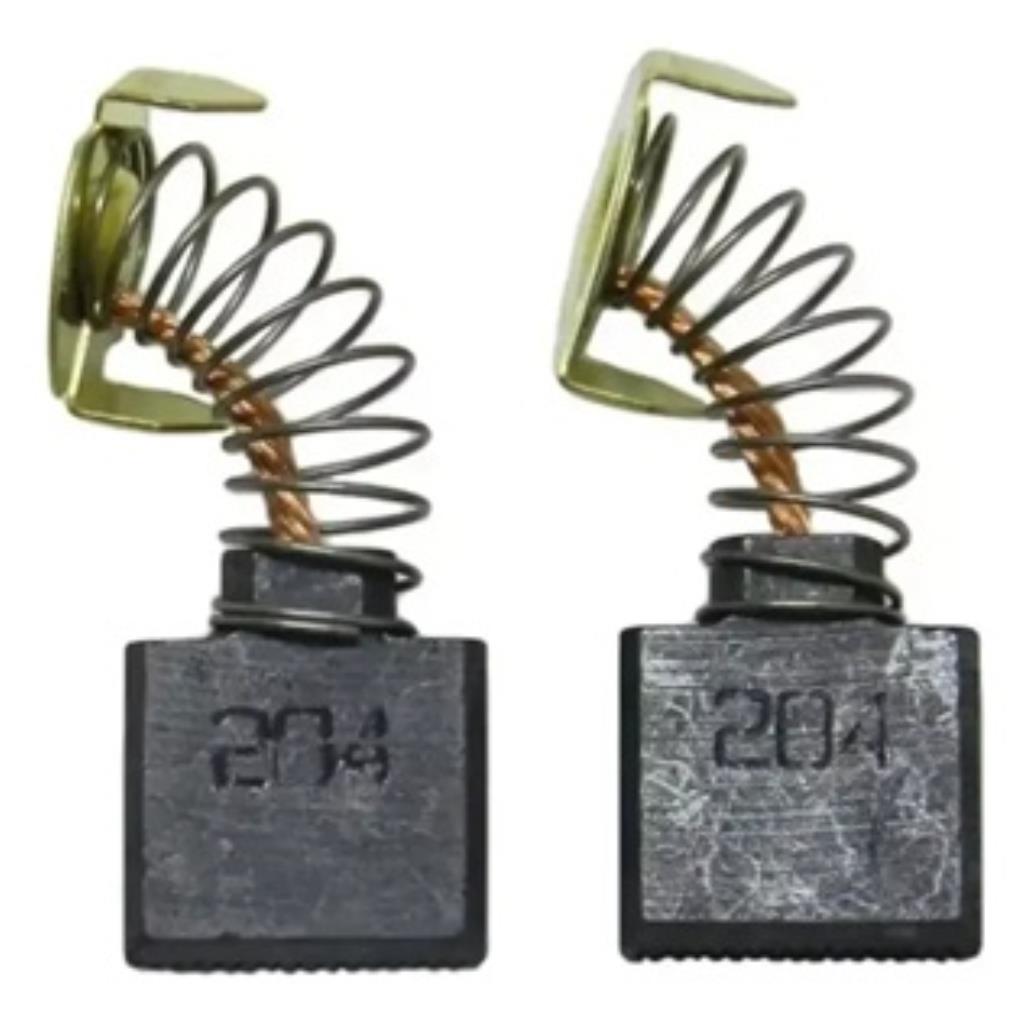 ESCOVA DE CARVAO - ESMERILHADEIRA CB 204 / GA 7020/9020/9027/29/47/49/ 9069/9060 C/ 2 PCS