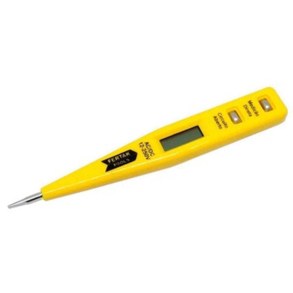 CHAVE DE TESTE DIGITAL 12V A 220V BESTFER