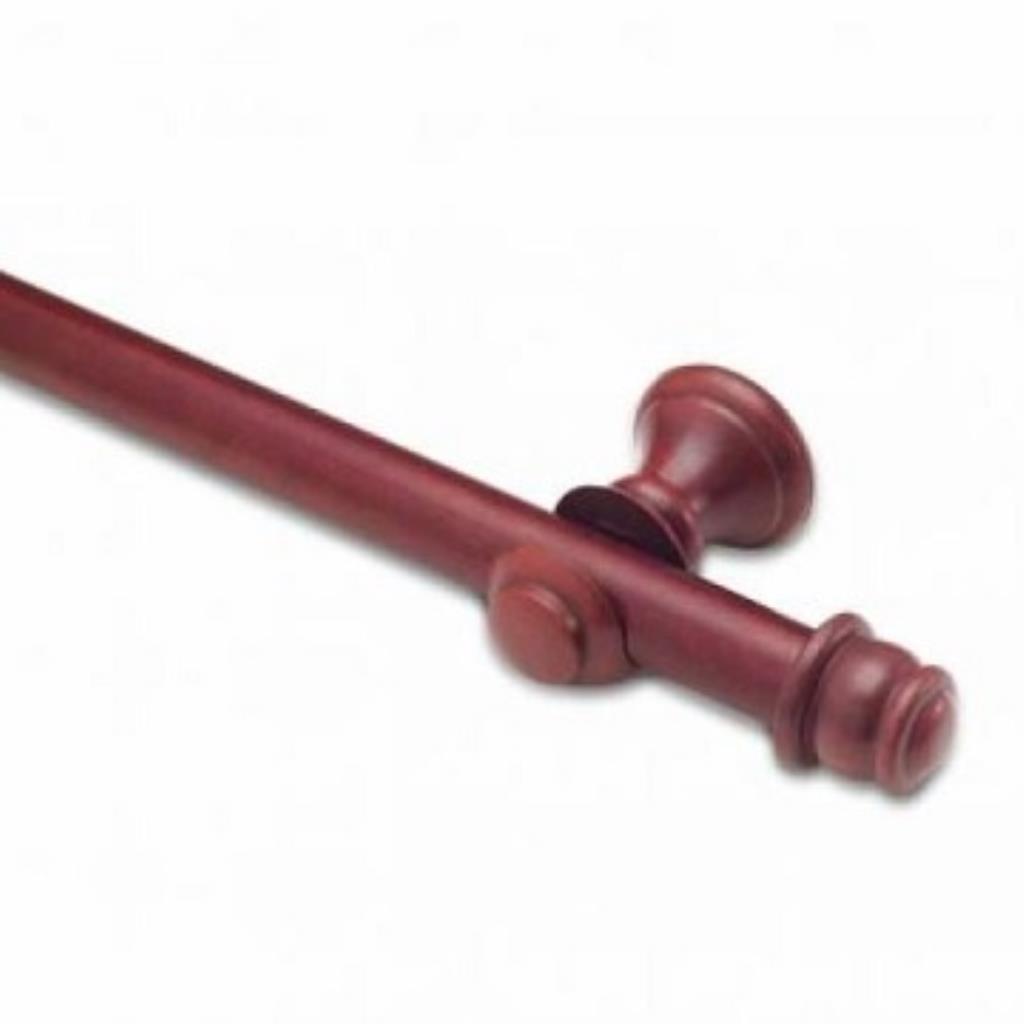 VARÃO PARA CORTINA - 1,5m MOGNO - CHROMA