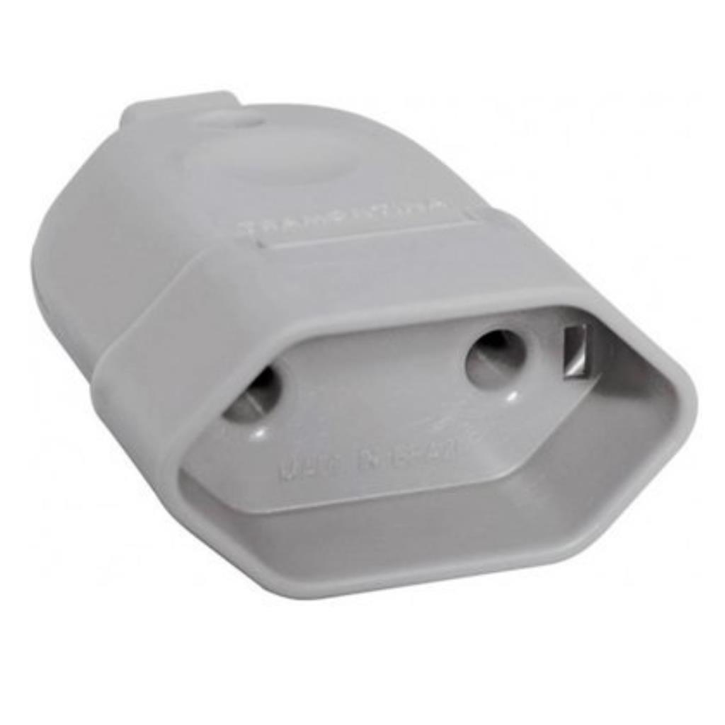 PINO FÊMEA 20A UNIVERSAL 2P BRANCO