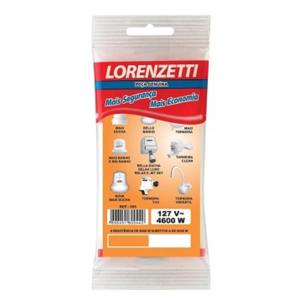 Resistencia Chuveiro Lorenzetti Maxi 3T 4600W 127V