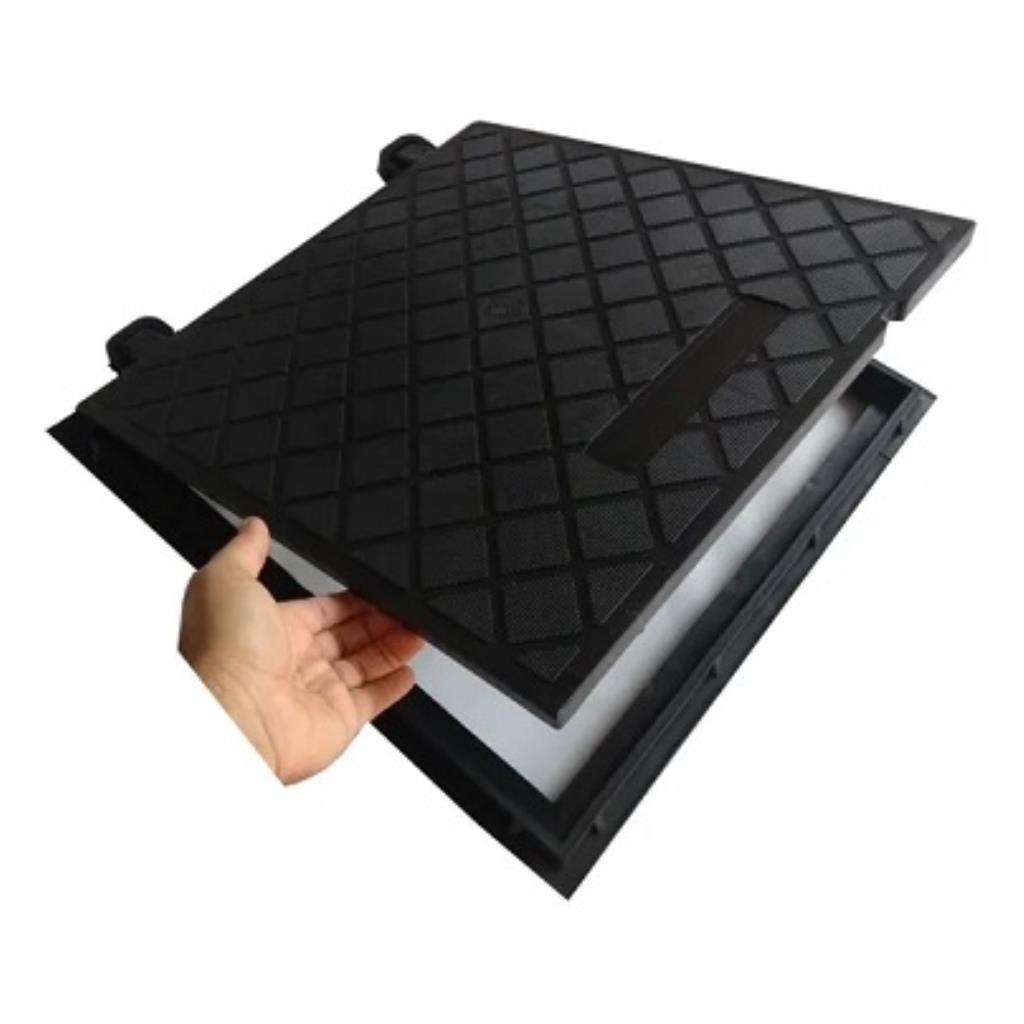 Tampa de cisterna esgoto 60x60 articulada