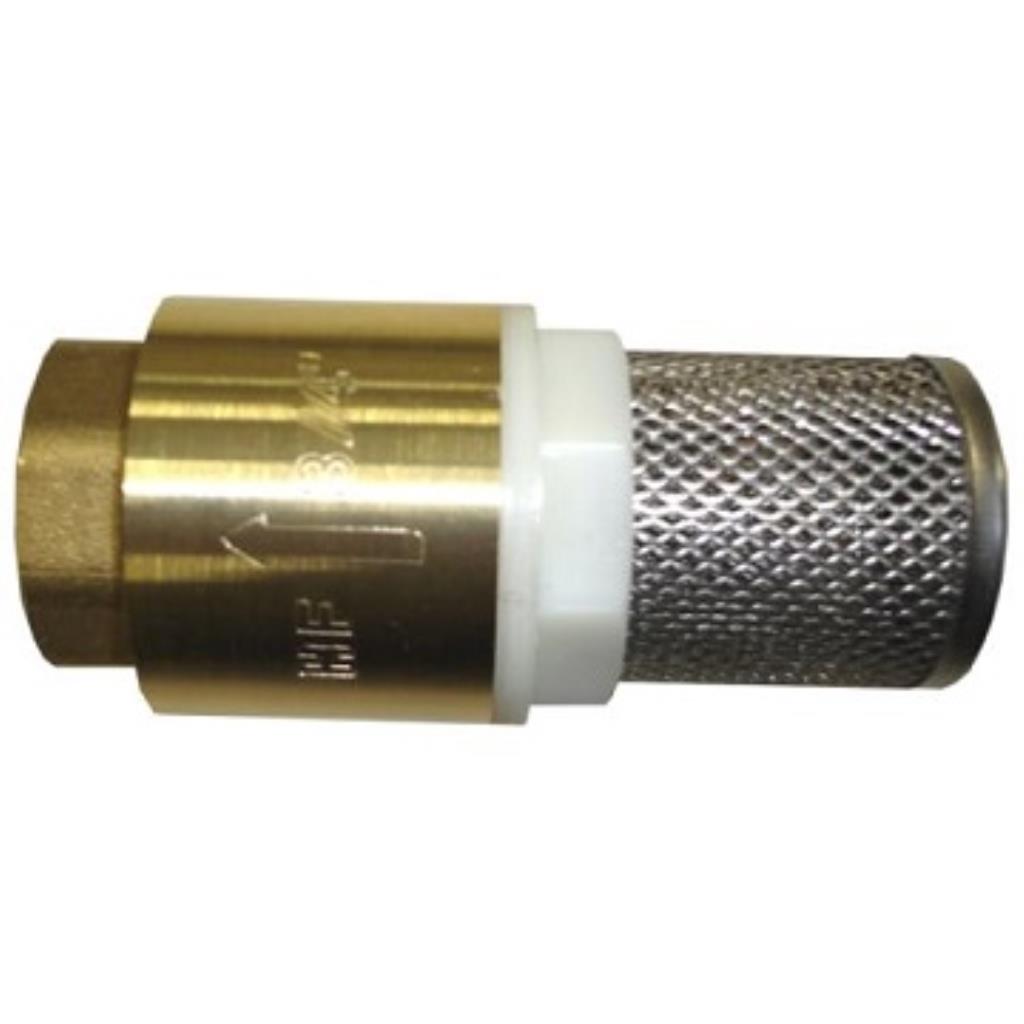 VALVULA RETENÇÃO FUNDO DE POÇO - 3/4" ZAMAC - HF