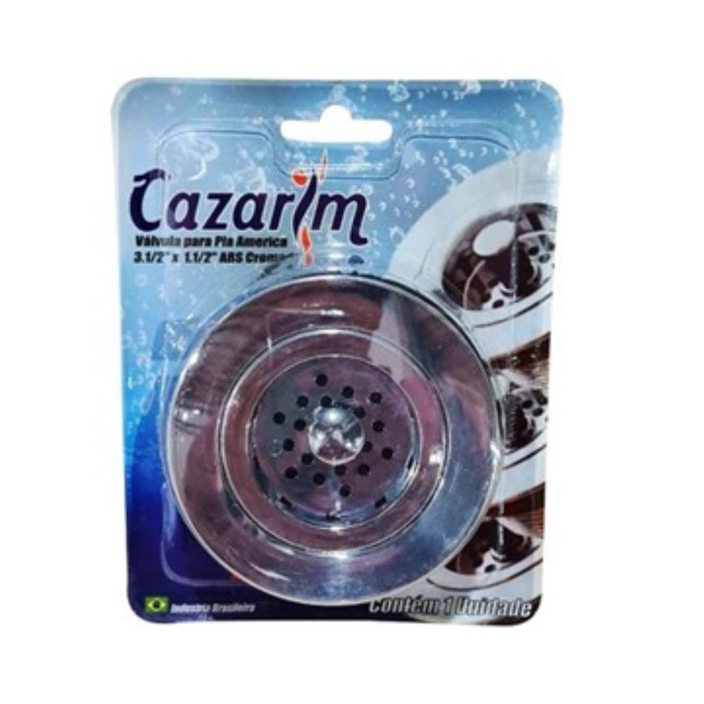 VALVULA PVC AMERICANA - CROMADA - SCOPO