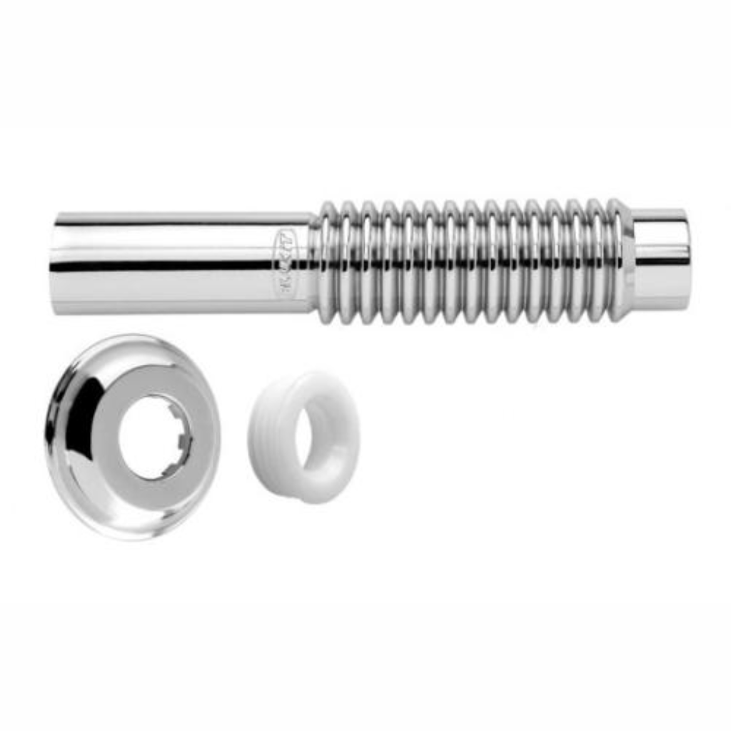 TUBO LIGAÇÃO FLEXÍVEL CROMADO - 26cm 290404 - BLUKIT