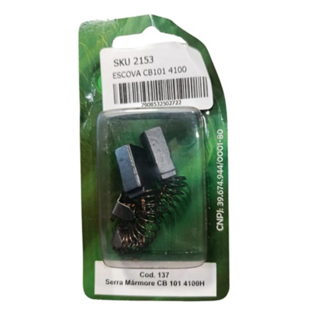 ESCOVA CARVAO SERRA MARMORE CB 101/4100H/SERRA CIRCULAR 4200N/5800NB C/ 2 PCS
