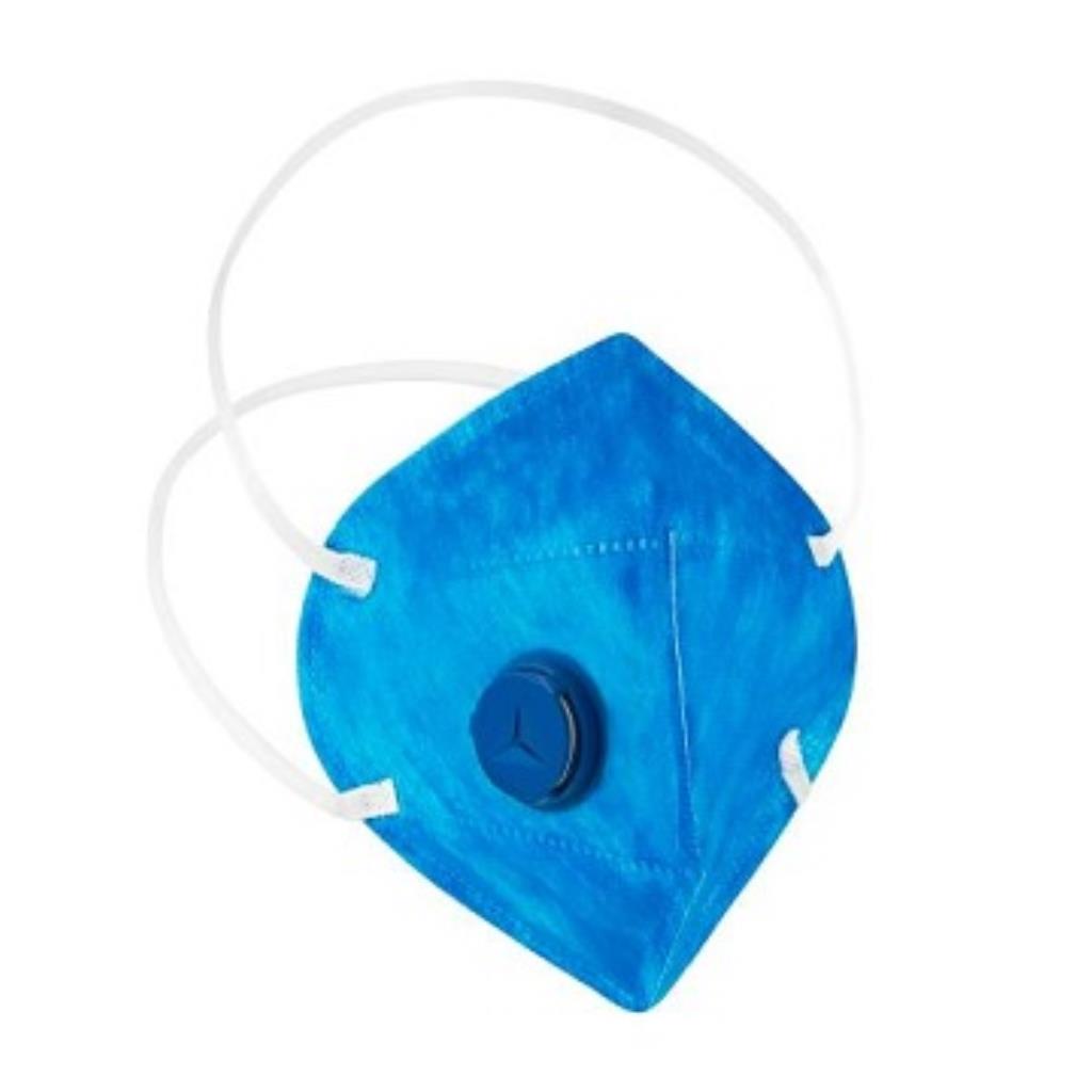 MASCARA DOBRAVEL AZUL PFF2 PRO SAFETY - COM VALVULA - DELTAPLUS