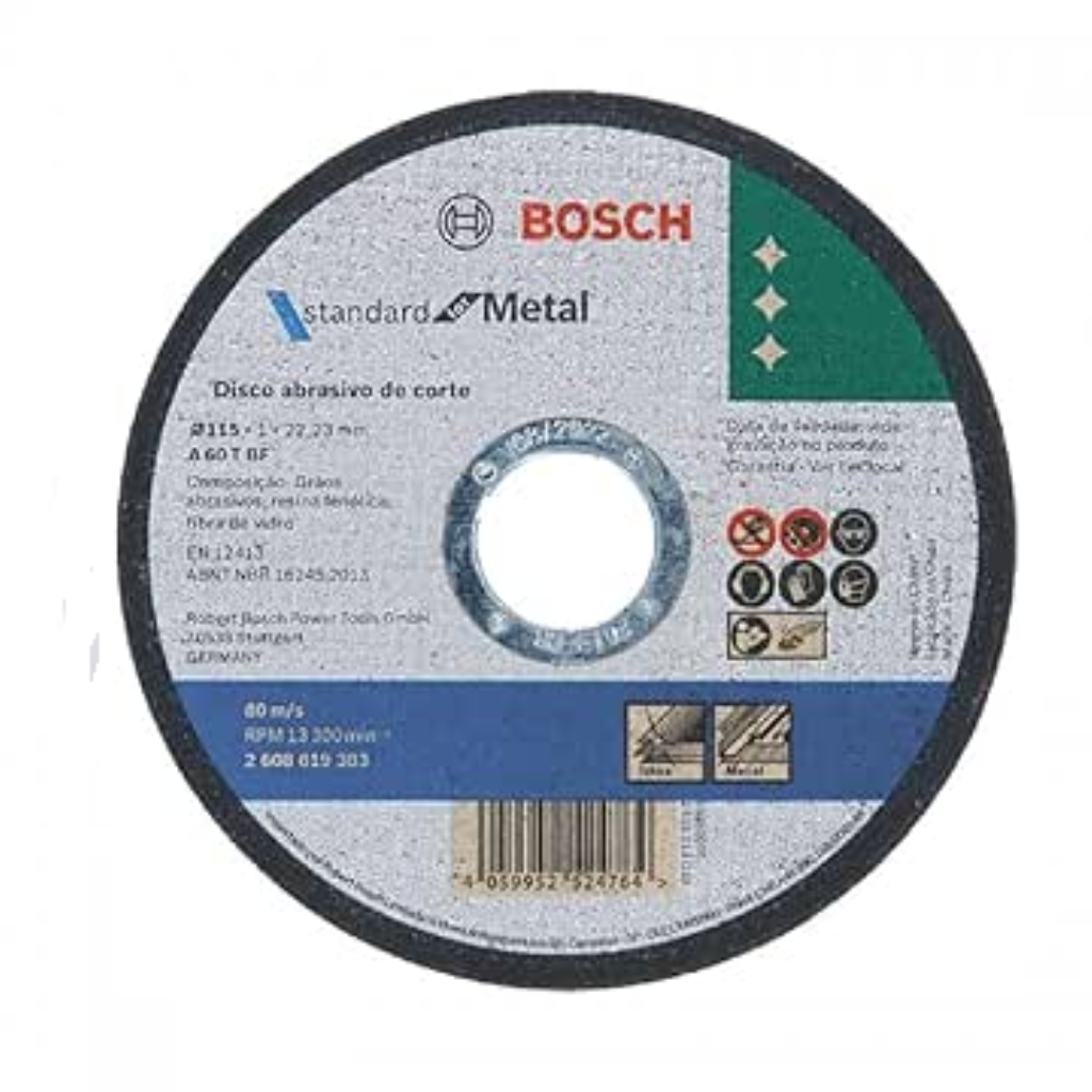 Disco de Corte Standard for Metal 115x1mm Reto Bosch