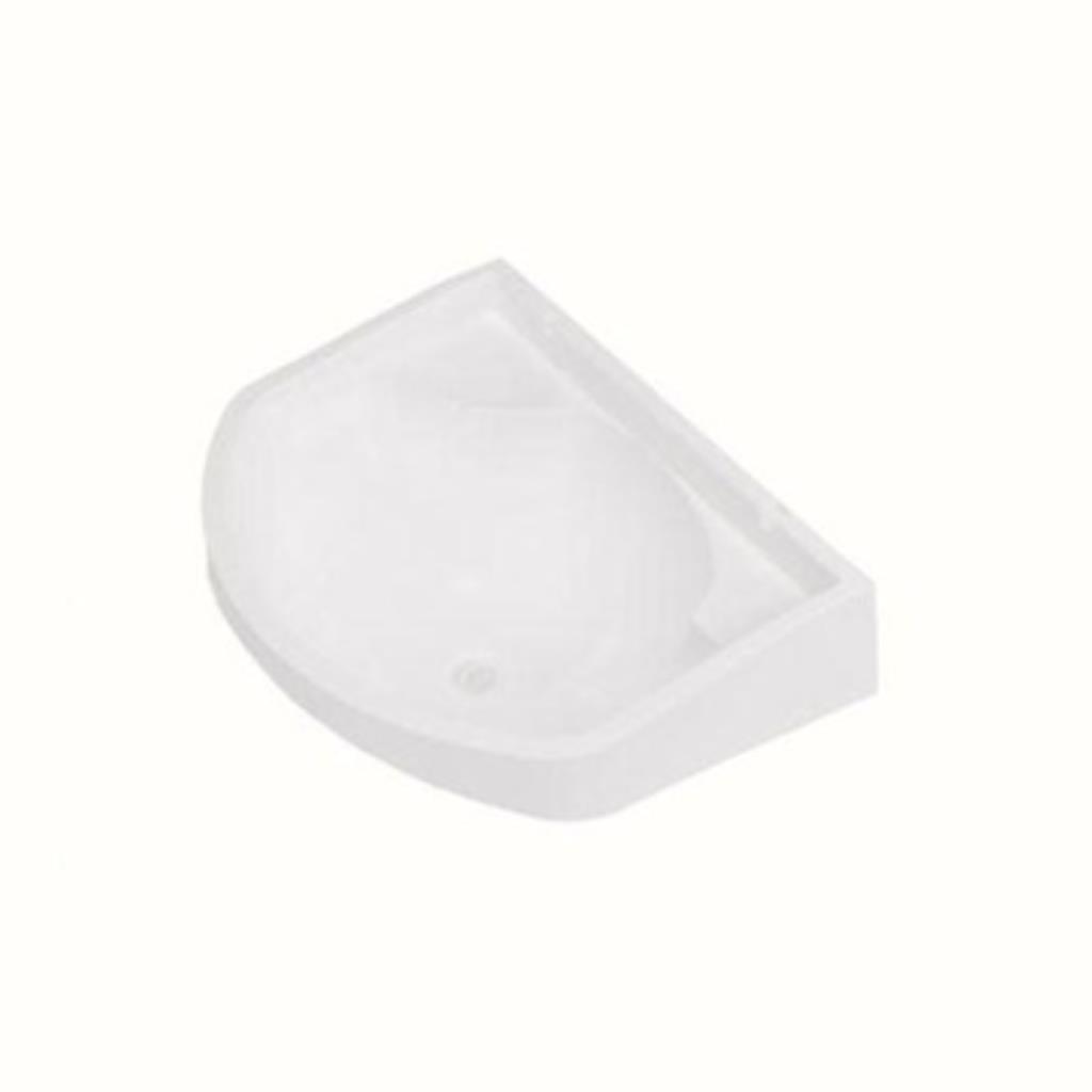 Lavatório Herc PVC 34 x 25cm 2620 Econômico Branco
