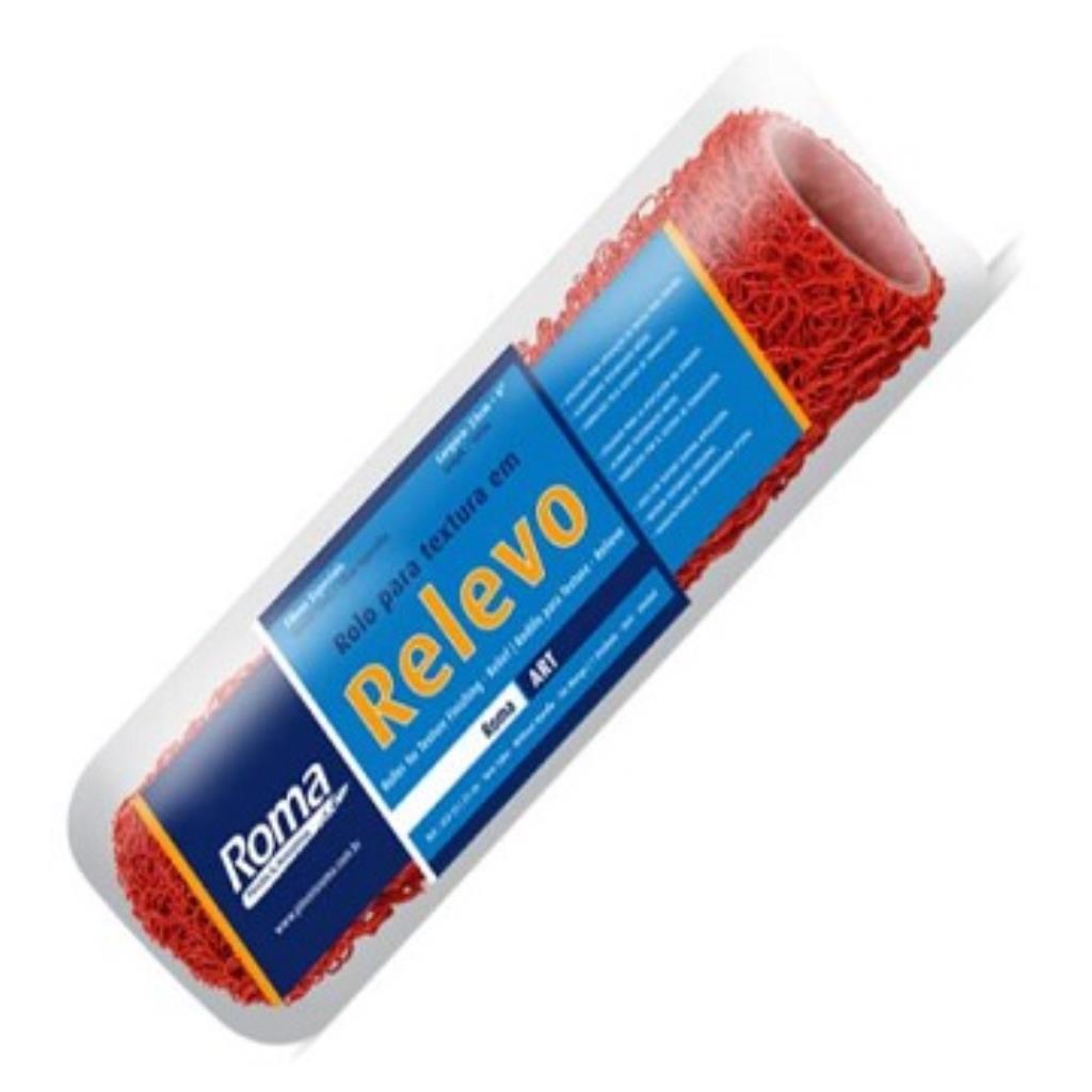 ROLO TEXTURA RELEVO SEM CABO - ROMA - 23cm