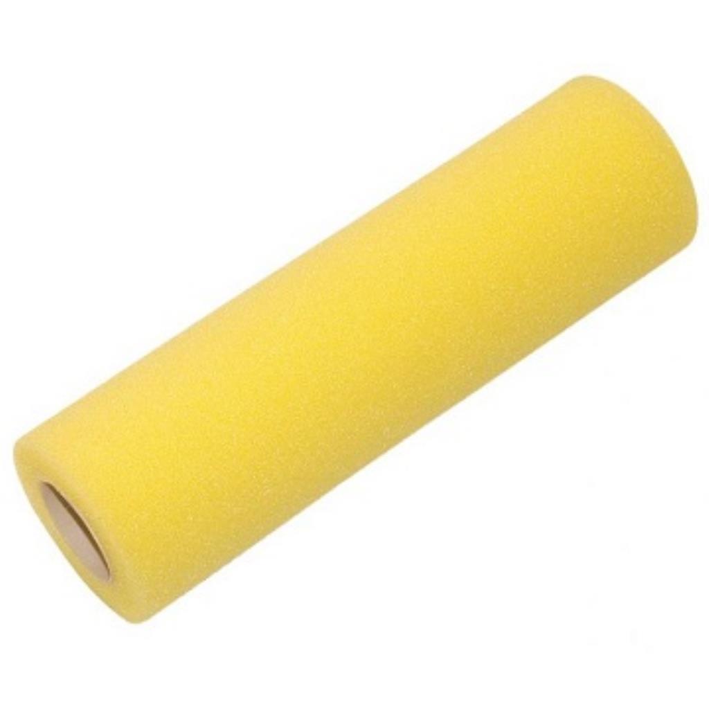ROLO DE ESPUMA AMARELO 23cm PINCEIS ROMA