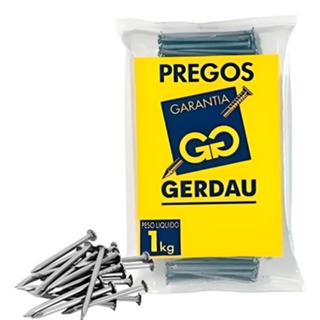 PREGO COM CABECA - 17x21 - GERDAU
