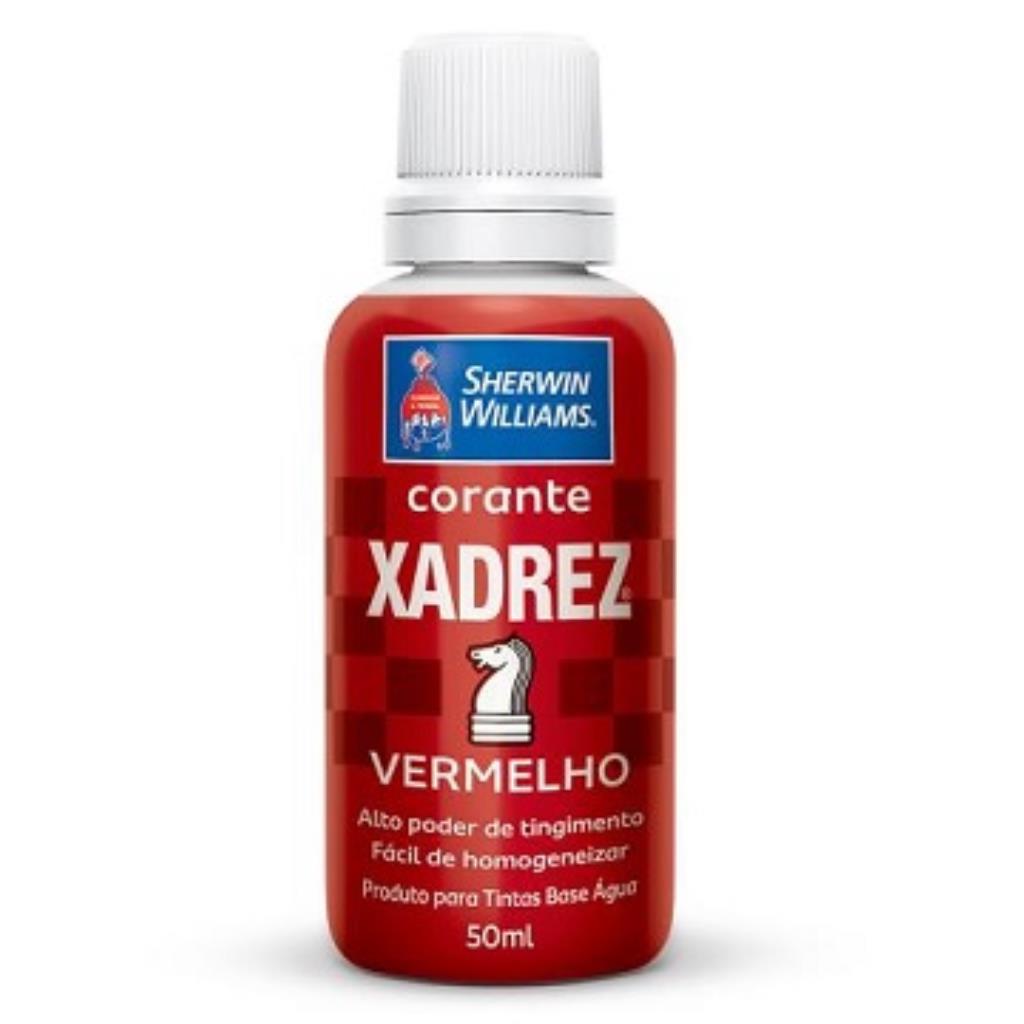 CORANTE XADREZ VERMELHO 50ml