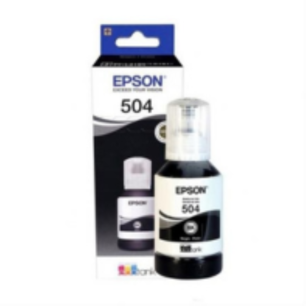 REFIL TINTA ORIGINAL EPSON  504  PRETO  127 ml