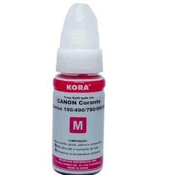 TINTA REFIL INK BULK CANON CORANTE KORA MAGENTA 70 ML