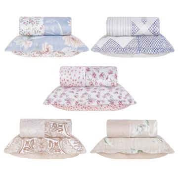 kit cobreleito QUEEN ultra lisse 3pçs sortido bene casa