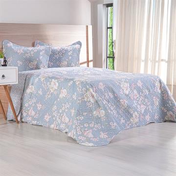 KIT COBRELEITO QUEEN  LISSE MARTINA  R 3PÇS BENECASA