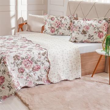 KIT COBRELEITO SOLTEIRO ELEONORE 2PÇS BENE CASA