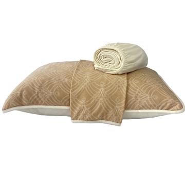 JOGO DE LENÇOL KING MALHA 3PÇS SANTIAGO LEPPER