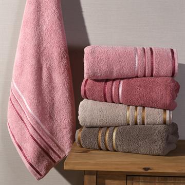 TOALHA DE BANHAO 80CM X 150 M YASMIN QUARTZO ROSINHA