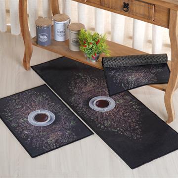 KIT PASSADEIRA DE COZINHA VELOUR 3PÇS COFFEE BENE CASA