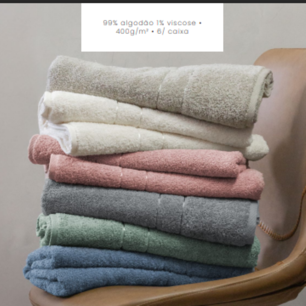 TOALHA DE BANHO GALAXY ROSA 75X150CM 400G/M² CAMESA 3464