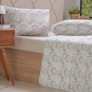 JOGO DE LENÇOL CASAL 150 FIOS 4 PÇS JULIEN BENE CASA