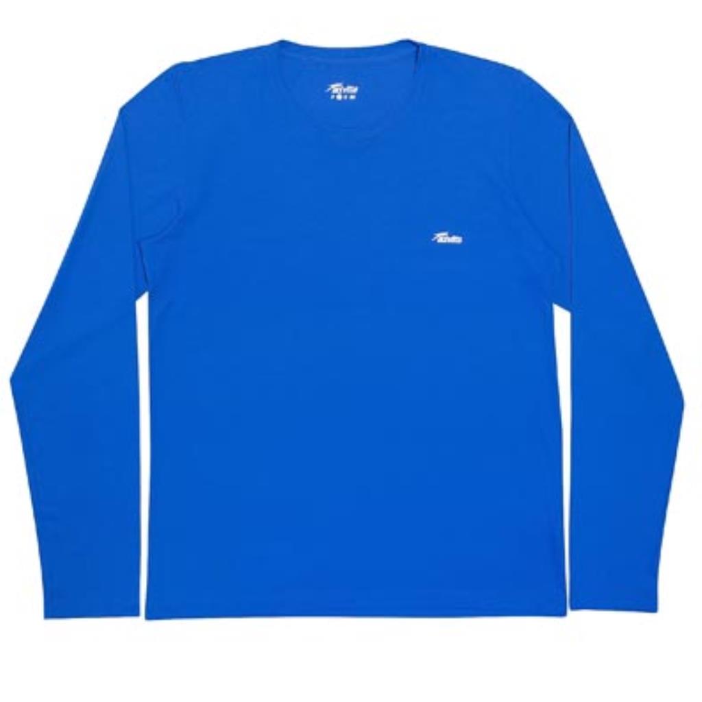 BLUSA MASC. MANGA LONGA DE ACADEMIA (AZUL)