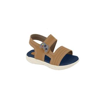 SANDÁLIA MASCULINA INFANTIL MOLEKINHO (CARAMELO/AZULMARINHO)