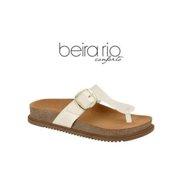 Papete Feminina Birken de Dedo Beira Rio (BRANCA)