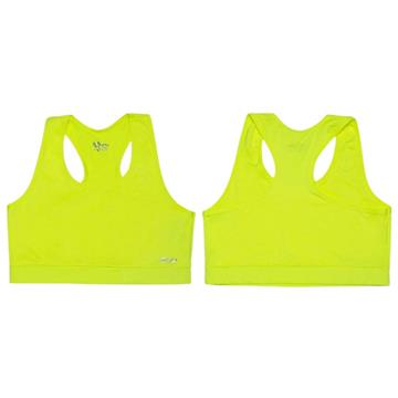 TOP FEM. DE ACADEMIA ACTIVITTA (AMARELO NEON)