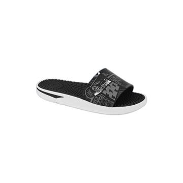 SANDÁLIA MASCULINA SLIDE INFANTIL MOLEKINHO (PRETO/CINZA GRAFITE)