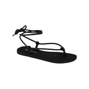 Chinelo Feminino de Amarração Beira Rio (PRETO)