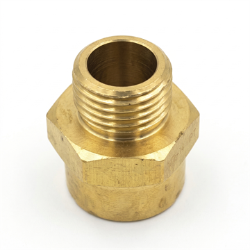 METRIC BOL M16X1,5 TO 3/8 NPT BRASS ADAPTER