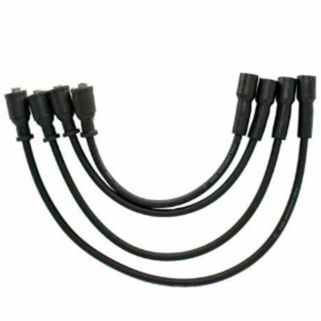 JOGO CABO VELAS MOTOR NISSAN K15/K21/K25/H15/H25 MOTOR 4CABOS