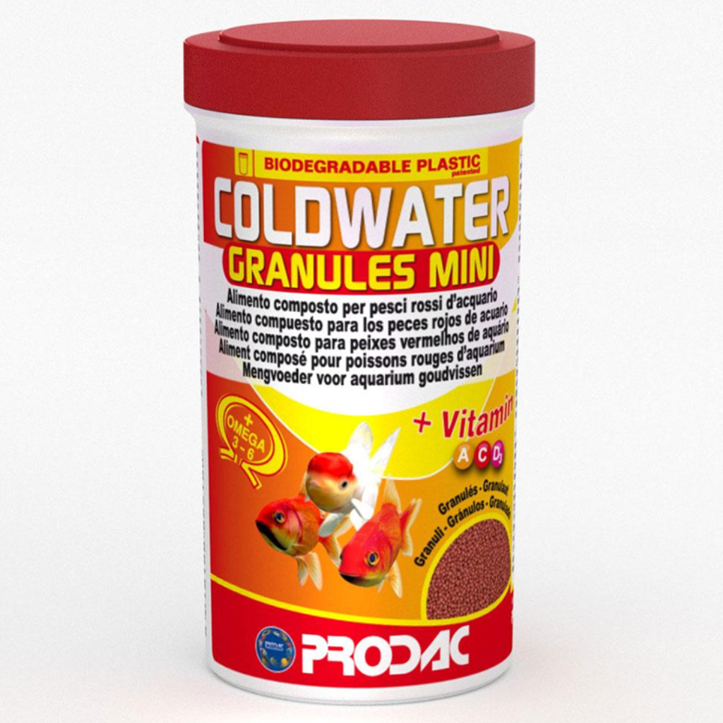 PRODAC RAÇÃO GOLDFISH GRANULES MINI (COLDWATER MINI) 125G