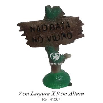 ACE PET ENFEITE R1067 PLACA NÃO BATA NO VIDRO
