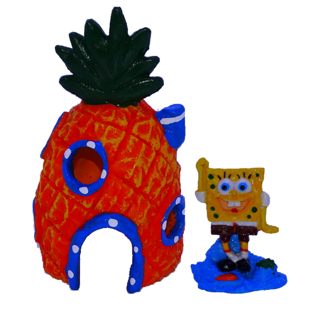 ACE PET ENFEITE P016 ABACAXI C/ BOB ESPONJA