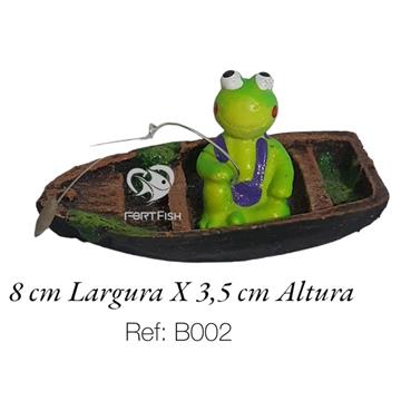 ACE PET ENFEITE B002 BARCO DE PESCA C/ SAPINHO PESCADOR