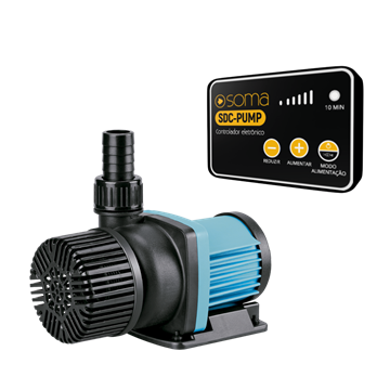SOMA BOMBA SUB ALTA VAZAO ELETRONICA SDC7000 7000L/H AUTOVOLT