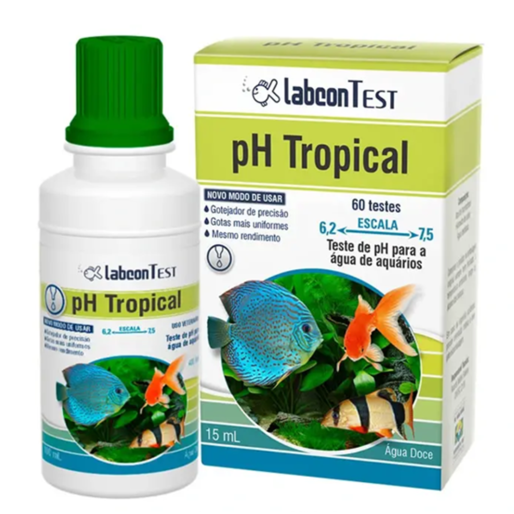 LABCON TESTE PH TROPICAL 15ML 60 TESTES