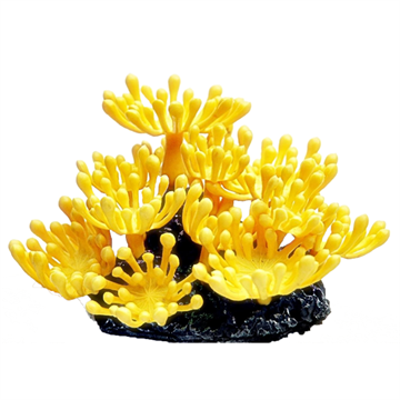 SOMA ENFEITE DE SILICONE CORAL LEATHER FINGER AMARELO 04
