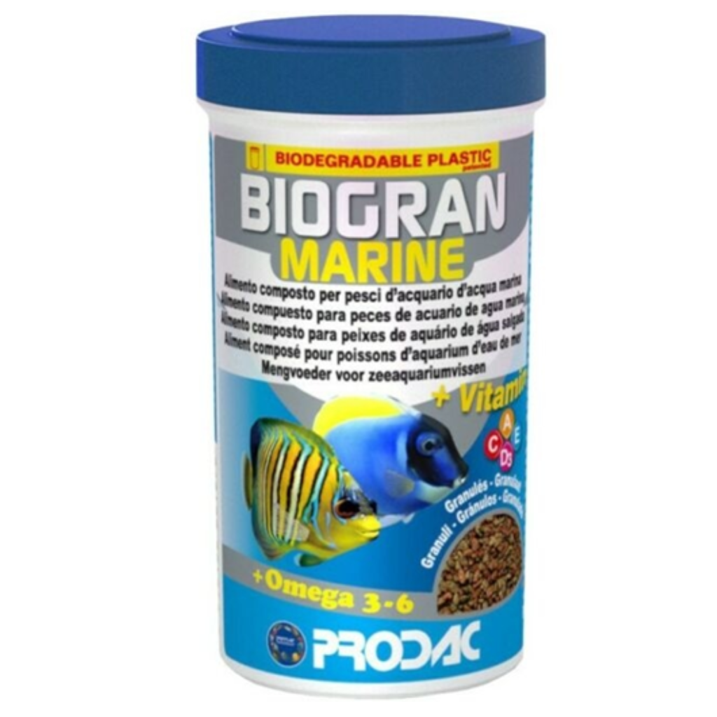 PRODAC RAÇÃO MARINE VEGGIE GRANULES (VEGETABLE BIOGRAN) 100G