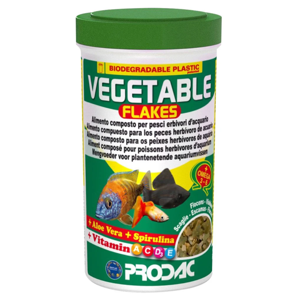 PRODAC RAÇÃO TROPICAL VEGETABLE FLAKES 20G