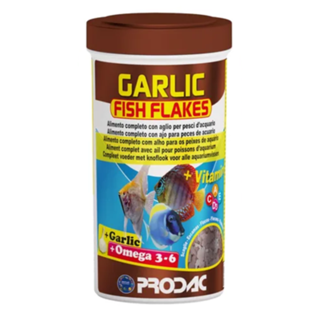 PRODAC RAÇÃO GARLIC FISH FLAKES 50G