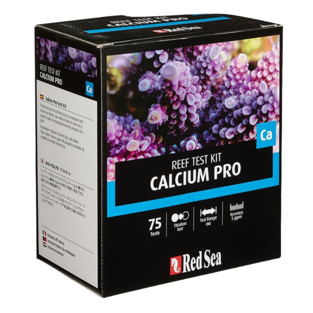 TESTE RED SEA REEF TEST KIT CALCIUM PRO (CA) - 75 TESTES