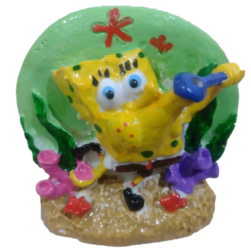 ACE PET ENFEITE P030 BOB ESPONJA AERADOR C/ BOLHA DE SABAO