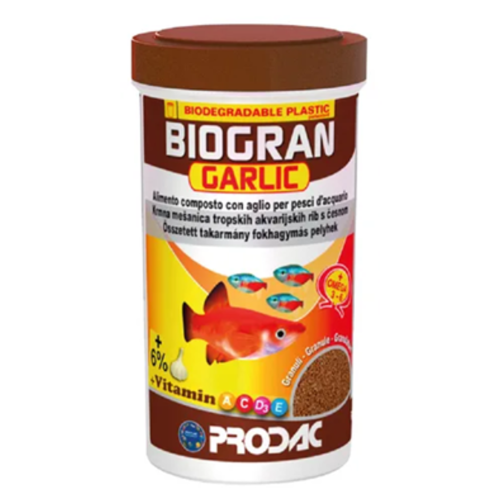 PRODAC RAÇÃO GARLIC BIOGRAN 40G