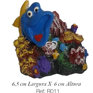 ACE PET ENFEITE R011 RECIFE DE CORAIS PEQUENO C/ DORY