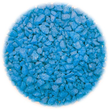 CASCALHO AZUL CLARO 5MM 1KG RIO FREIO